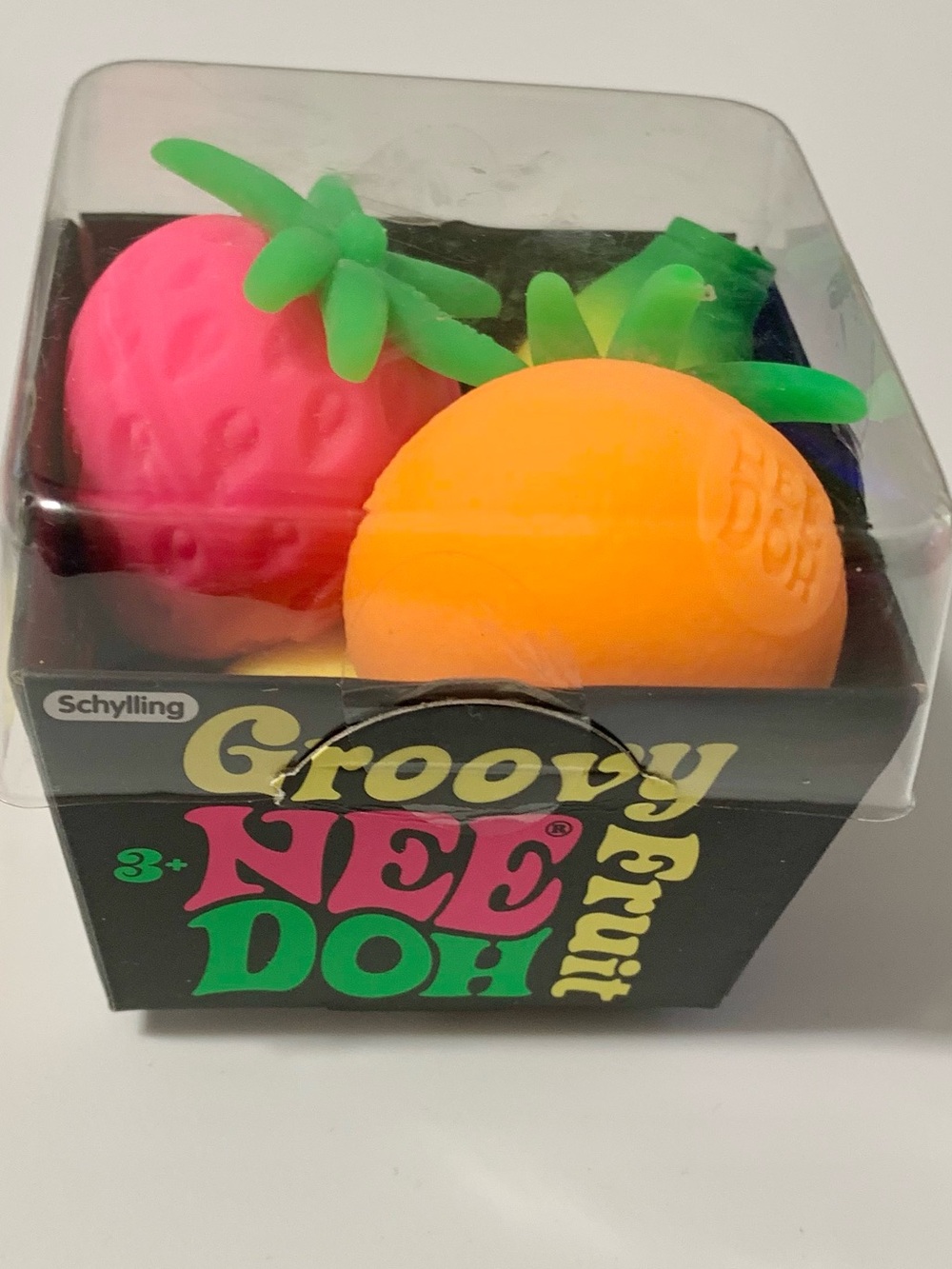 Needoh Groovy Fruit Squishy NEE DOH New Sealed